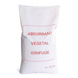 absorbente vegetal ignífugo